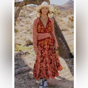 NWT Free People Boho Tilda Wrap Dress S